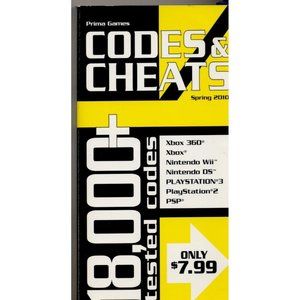 CODES & CHEATS SPRING 2010, 18,000+ TESTED CODES!